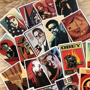 ReStocked New Lot Stickers Decals Obey Fairy